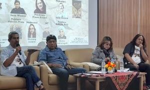 Novel “Prasa” dan “Kelir” Karya Yon Bayu Wahyono di luncurkan di PDS. HB.Jassin