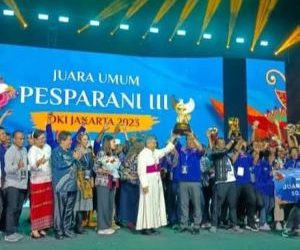 Resmi Ditutup, Provinsi Maluku Raih Juara Umum Pesparani Nasional III