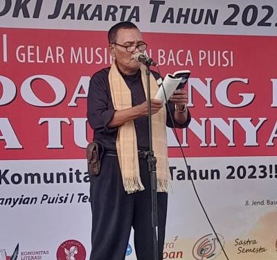 Prof. Dr. Wahyu Wibowo: Karya Puisi Pulo Lasman Simanjuntak Penuh dengan Teknik Pembentukan Imaji Liar