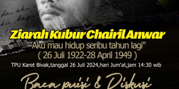 Chairil Anwar – “Ars Longa, Vita Brevis” ( Hidup Itu Singkat, Seni Abadi)