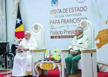 𝐇𝐨𝐦𝐢𝐥𝐢 𝐏𝐚𝐮𝐬 𝐅𝐫𝐚𝐧𝐬𝐢𝐬𝐤𝐮𝐬 𝐌𝐢𝐬𝐚 𝐀𝐤𝐛𝐚𝐫 𝐝𝐢 𝐓𝐚𝐬𝐢 𝐓𝐨𝐥𝐮, 𝐃𝐢𝐥𝐢-𝐓𝐢𝐦𝐨𝐫 𝐋𝐞𝐬𝐭𝐞, 𝐒𝐞𝐥𝐚𝐬𝐚, 𝟏𝟎 𝐒𝐞𝐩𝐭𝐞𝐦𝐛𝐞𝐫 𝟐𝟎𝟐𝟒