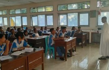 Kegiatan Katekese Bulan Kitab Suci Nasional 2024 di SMAN 2 Maumere: Mengenal Nabi Nahum dan Habakuk, Allah Sumber Keadilan