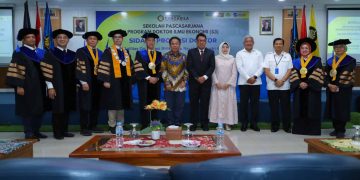 Hadiri Sidang Disertasi, Kepala BNN RI Memberi Dukungan Jajarannya