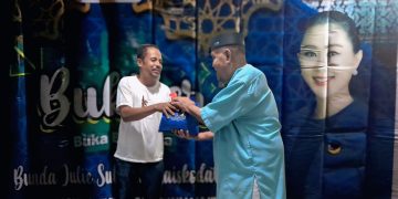 Imam Mesjid Baiturahman Paga, Sebut Julie Sutrisno Laiskodat Orang Pertama Berbagi Kasih Ramadhan di Kecamatan Paga Kabupaten Sikka