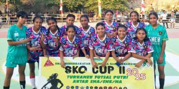 SMEA Futsal dan SPEGOR B Toreh Sejarah Baru SKO CUP II Futsal Putri