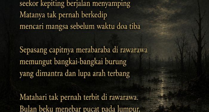 Menguliti “Kepiting di Tepi Rawa”: Ketika Kebatilan Menghafal Doa